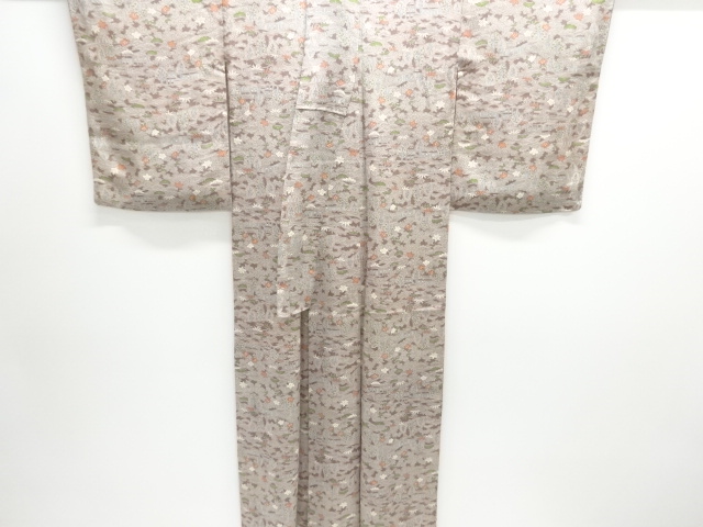  大正ロマン　紋錦紗 茶屋辻模様着物